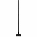 Metal juletræ Sort 180 cm Stål
