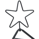 Metal juletræ Sort 60 cm Stål