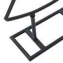 Metal juletræ Sort 60 cm Stål