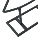 Metal juletræ Sort 125 cm Stål