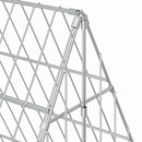Hønsebur Sølv 215 x 100 x 85 cm Galvaniseret stål