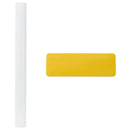 Statisk Vinduesfilm Frostet hvid 90 x 500 cm PVC