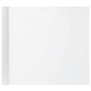 Statisk Vinduesfilm Frostet hvid 90 x 2000 cm PVC