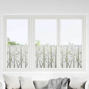 Statisk Vinduesfilm Bambusmønster 90 x 500 cm PVC