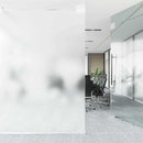 Selvklæbende Vinduesfolie Frostet hvid 45 x 1000 cm PVC