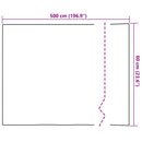 Selvklæbende Vinduesfolie Frostede striber 60 x 500 cm PVC