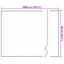 Selvklæbende spejlfilm Sølv 90 x 2000 cm PET