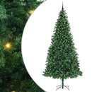 Kunstigt juletræ med stativ Grøn 300 cm PVC og metal og plast