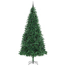 Kunstigt juletræ med stativ Grøn 300 cm PVC og metal og plast