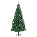 Kunstigt juletræ med stativ Grøn 300 cm PVC og metal og plast
