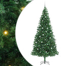 Kunstigt juletræ med stativ Grøn 300 cm PVC og metal og plast