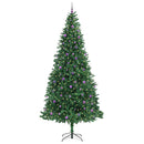Kunstigt juletræ med stativ Grøn 300 cm PVC og metal og plast