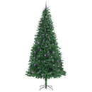 Kunstigt juletræ med stativ Grøn 300 cm PVC og metal og plast