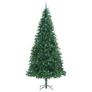 Kunstigt juletræ med stativ Grøn 300 cm PVC og metal og plast