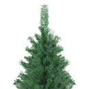 Juletræ Med dekorative strenglamper Grøn 400 cm PVC