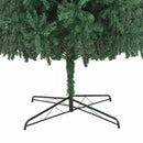 Juletræ Med dekorative strenglamper Grøn 400 cm PVC