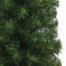 Kunstigt juletræ med stativ Grøn 210 cm PVC og Stål og Plastik