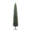 Kunstigt juletræ med stativ Grøn 270 cm PVC og Stål og Plastik