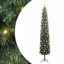 Kunstigt juletræ med stativ Grøn 270 cm PVC og Stål og Plastik