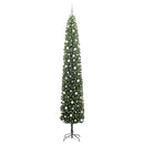Kunstigt juletræ med stativ Grøn 270 cm PVC og Stål og Plastik