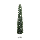 Kunstigt juletræ med stativ Grøn 270 cm PVC og Stål og Plastik