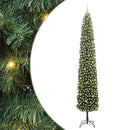 Kunstigt juletræ med stativ Grøn 270 cm PVC og Stål og Plastik