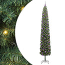 Kunstigt juletræ med stativ Grøn 270 cm PVC og Stål og Plastik