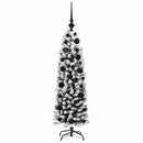 Kunstigt juletræ med stativ Grøn 120 cm PVC og Stål og Plastik