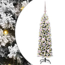 Kunstigt juletræ med stativ Grøn 120 cm PVC og Stål og Plastik