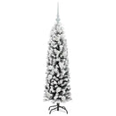 Kunstigt juletræ med stativ Grøn 120 cm PVC og Stål og Plastik