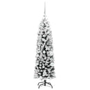 Kunstigt juletræ med stativ Grøn 120 cm PVC og Stål og Plastik