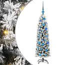 Kunstigt juletræ med stativ Grøn 120 cm PVC og Stål og Plastik