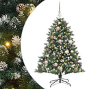 Kunstigt juletræ Grøn 120 cm PVC og plastik og stål