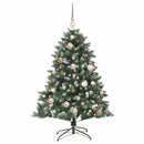 Kunstigt juletræ Grøn 120 cm PVC og plastik og stål