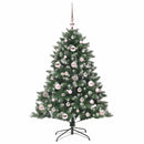 Kunstigt juletræ Grøn 120 cm PVC og plastik og stål