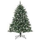 Kunstigt juletræ Grøn 120 cm PVC og plastik og stål
