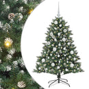 Kunstigt juletræ Grøn 120 cm PVC og plastik og stål