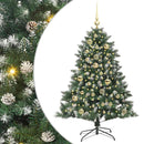 Kunstigt juletræ Grøn 120 cm PVC og plastik og stål