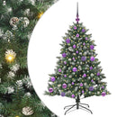 Kunstigt juletræ Grøn 120 cm PVC og plastik og stål