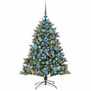 Kunstigt juletræ Grøn 120 cm PVC og plastik og stål