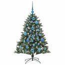Kunstigt juletræ Grøn 120 cm PVC og plastik og stål