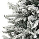 Kunstigt forudbelyst juletræ Grøn 180 cm PVC og PE