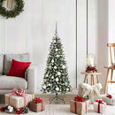 Kunstigt juletræ Grøn 120 cm PVC, plastik og stål