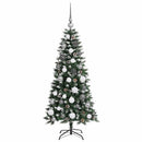 Kunstigt juletræ Grøn 120 cm PVC, plastik og stål
