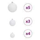 Kunstigt juletræ Grøn 120 cm PVC, plastik og stål