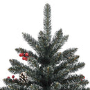 Kunstigt juletræ med stativ Grøn 120 cm PVC og plastik og stål