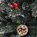 Kunstigt juletræ med stativ Grøn 120 cm PVC og plastik og stål