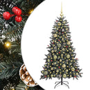Kunstigt juletræ med stativ Grøn 120 cm PVC og plastik og stål