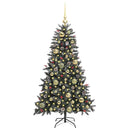 Kunstigt juletræ med stativ Grøn 120 cm PVC og plastik og stål