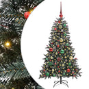 Kunstigt juletræ med stativ Grøn 120 cm PVC og plastik og stål